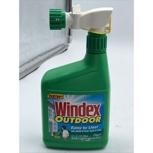Discontinued Windex Outdoor Window Glass Cleaner Concentrate 32 Oz New Old Stock
